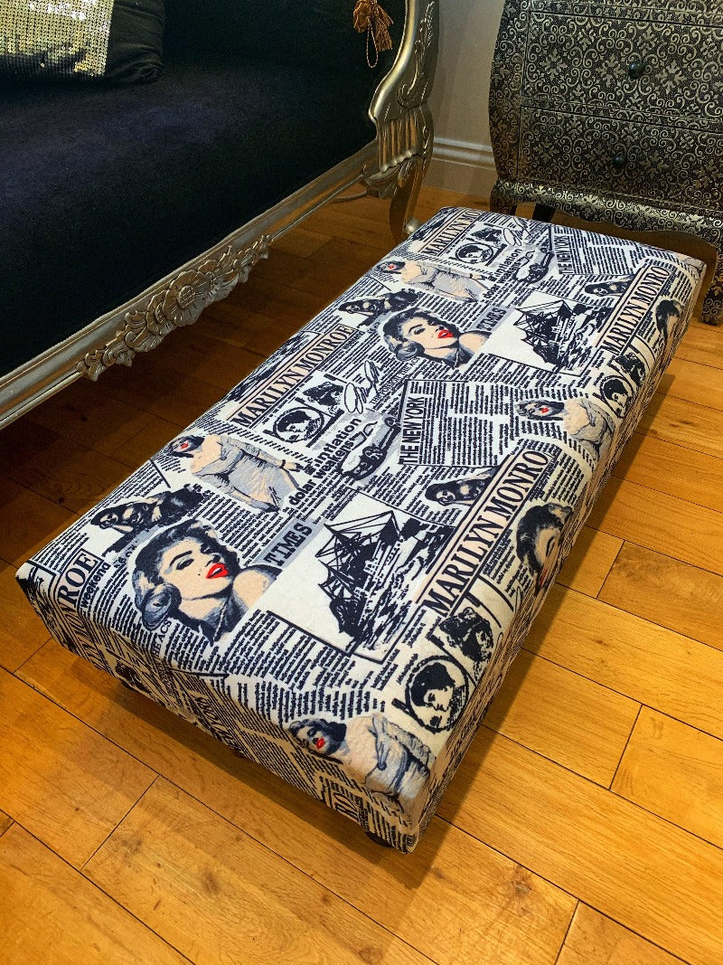 PREMIUM MONROE Ottoman footstool