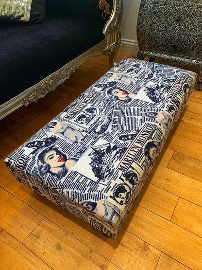 PREMIUM MONROE Ottoman footstool