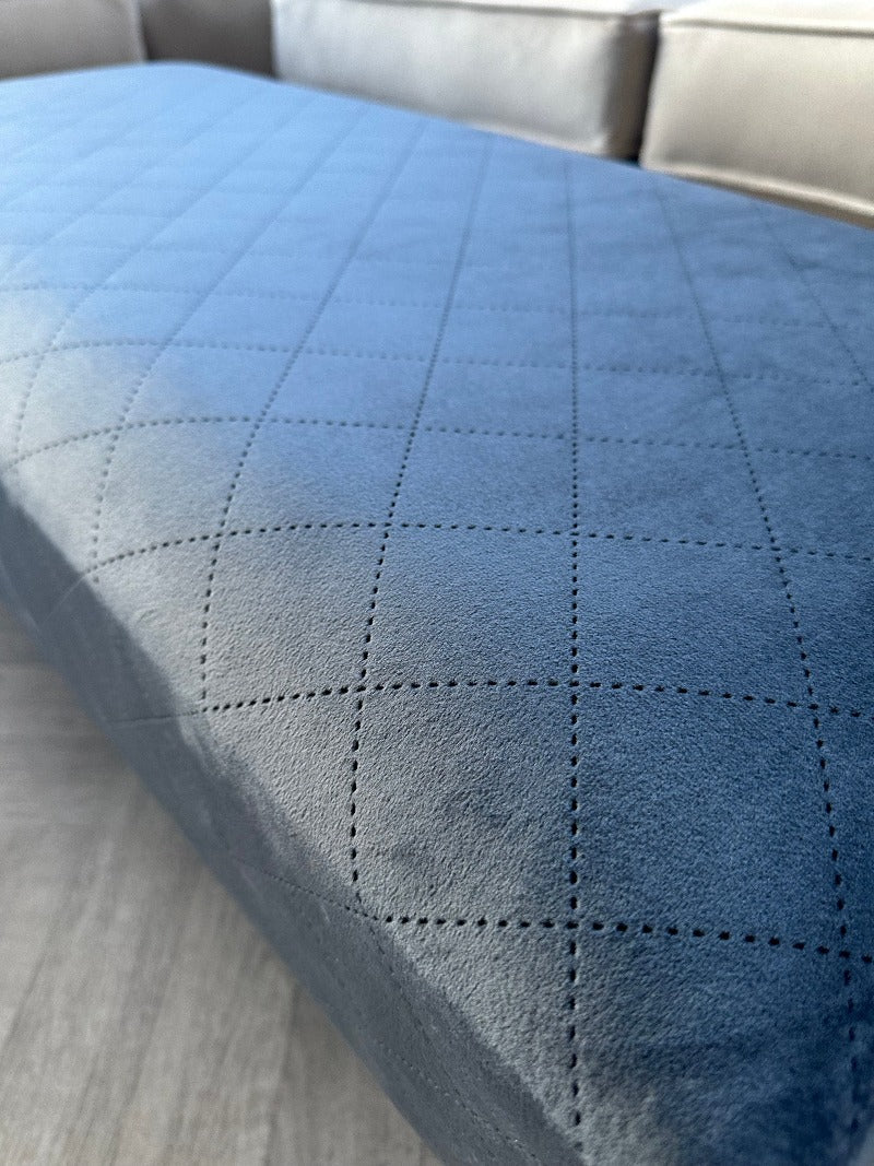 PREMIUM stitched lid pattern Ottoman seat 