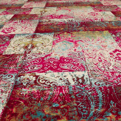 A00278 Pink Burgundy Red