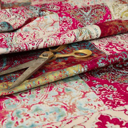 A00278 Pink Burgundy Red