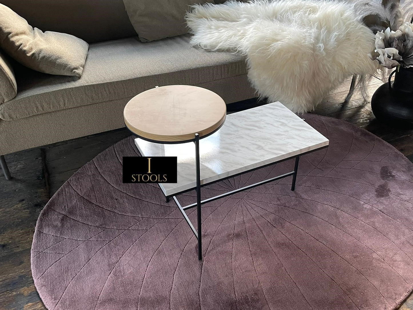 Milano Classic Side Table for Outdoor and Indoor Use