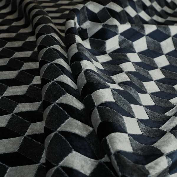 A00082 Navy Blue Silver