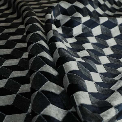 A00082 Navy Blue Silver