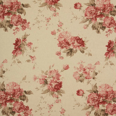 Alderley Fabric  Red