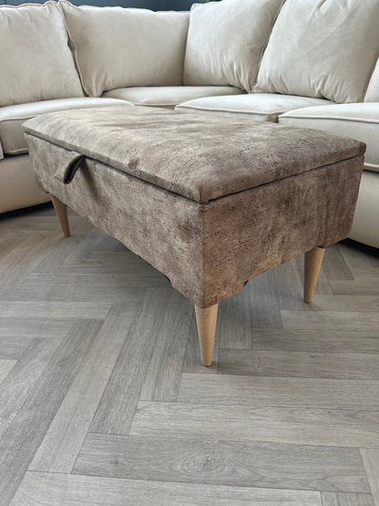 PREMIUM BROWN Ottoman seat 