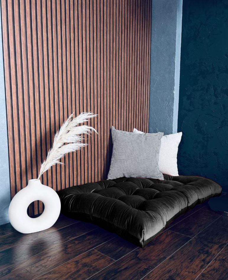 Velvet floor cushion