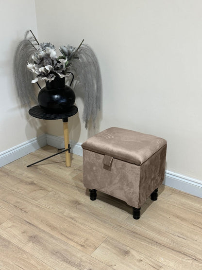 Brown Ottoman storage   