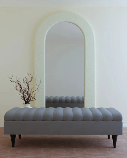 Dark Grey Romo Ottoman storage   