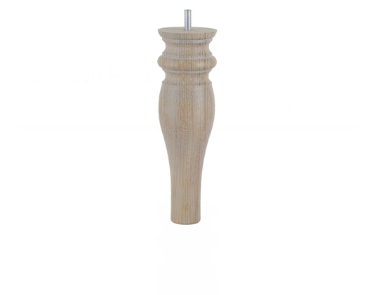 Tall County oak wood legs