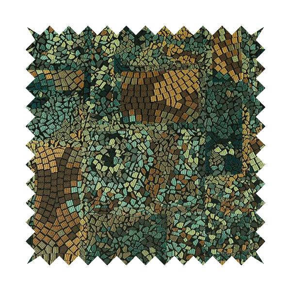 A03472 Multicolour Teal Blue Brown