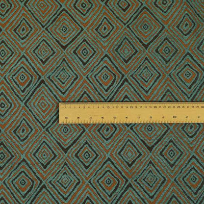 A02703 Blue Teal Orange