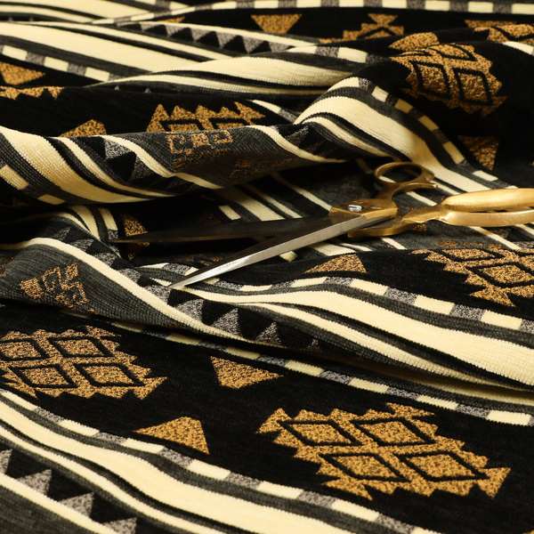 A00362 Grey Black Gold