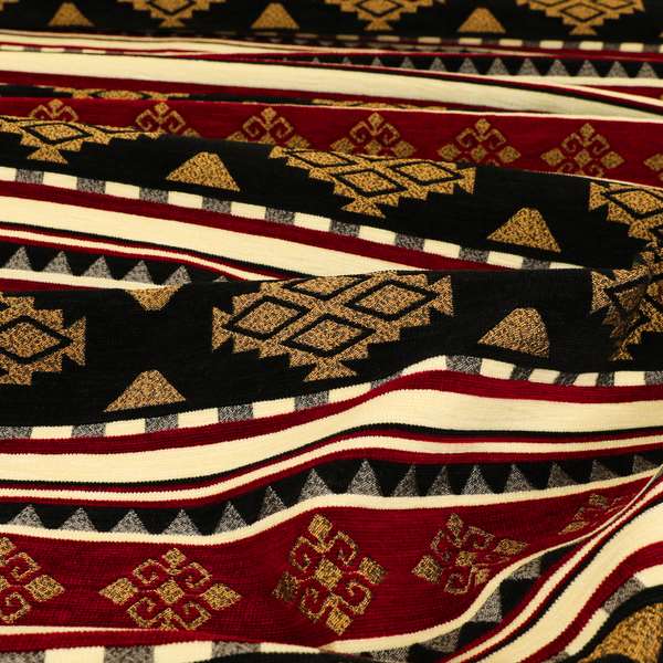 A00363 Burgundy Black Gold