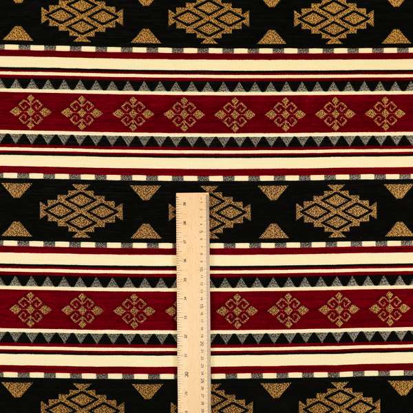 A00363 Burgundy Black Gold