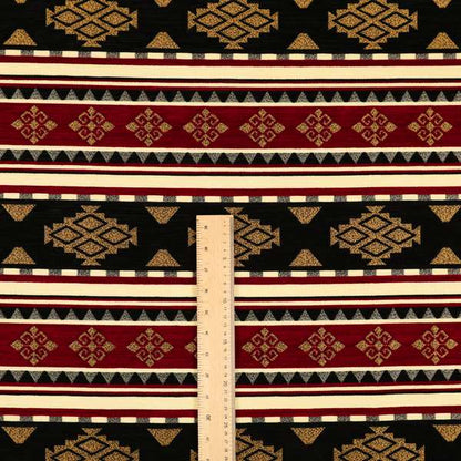 A00363 Burgundy Black Gold