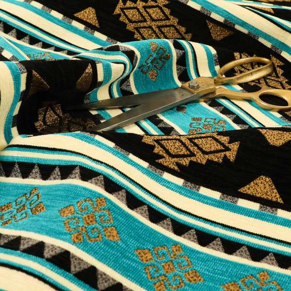 A00364 Blue Black Gold