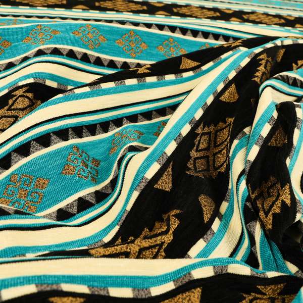 A00364 Blue Black Gold