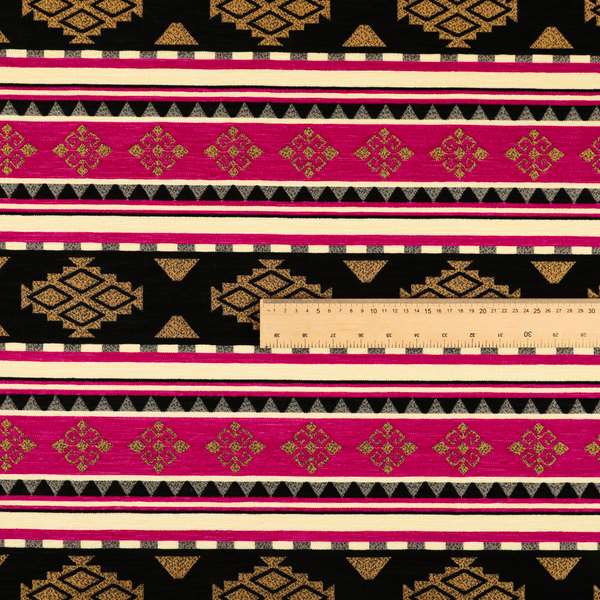 A00365 Pink Black Gold