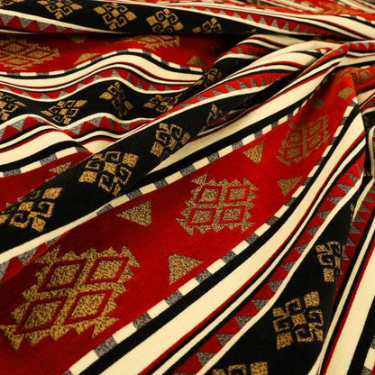 A00366 Red Black Gold