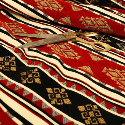 A00366 Red Black Gold