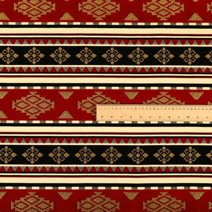 A00366 Red Black Gold