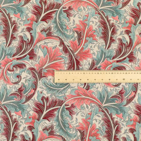 A01076 Burgundy Red Teal
