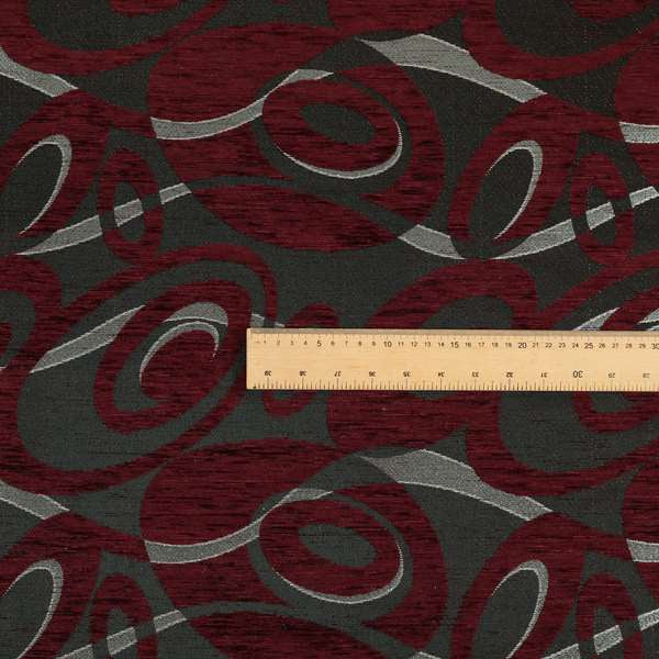 A02242 Burgundy Silver