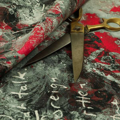 A01618 Red Black Grey