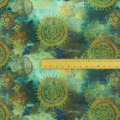 A01619 Blue Ocean Green Yellow