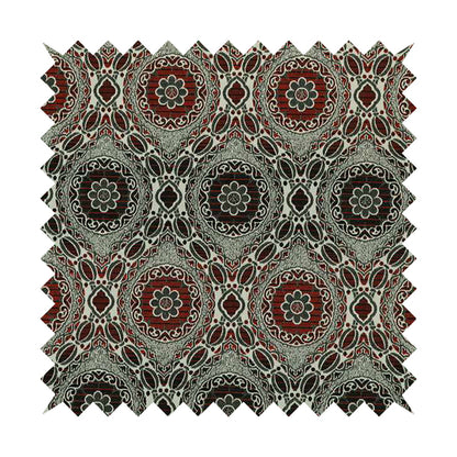 A03400 Black Red Silver