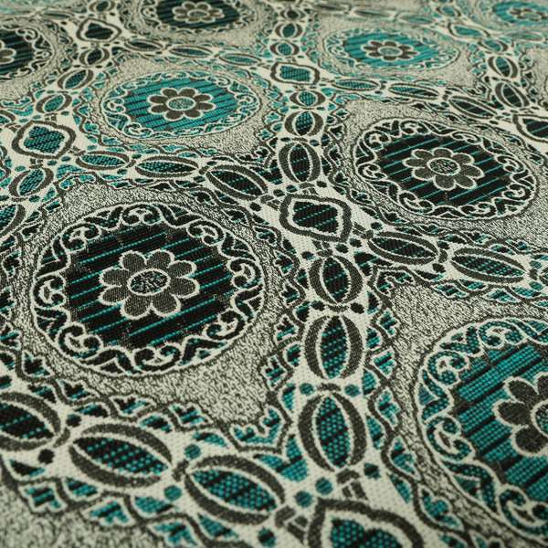 A03402 Silver Black Teal