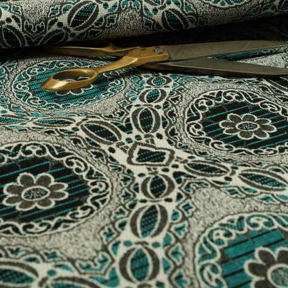 A03402 Silver Black Teal