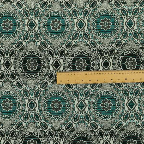 A03402 Silver Black Teal