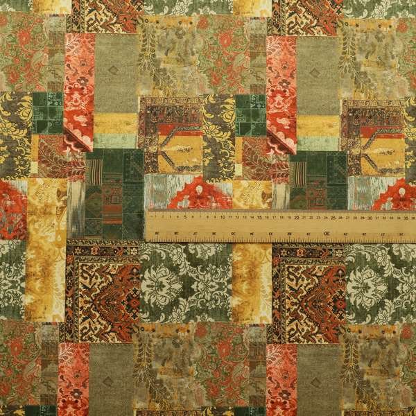 A01735 Bronze Orange Green