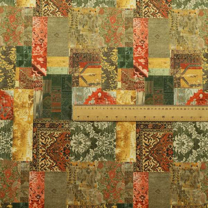 A01735 Bronze Orange Green