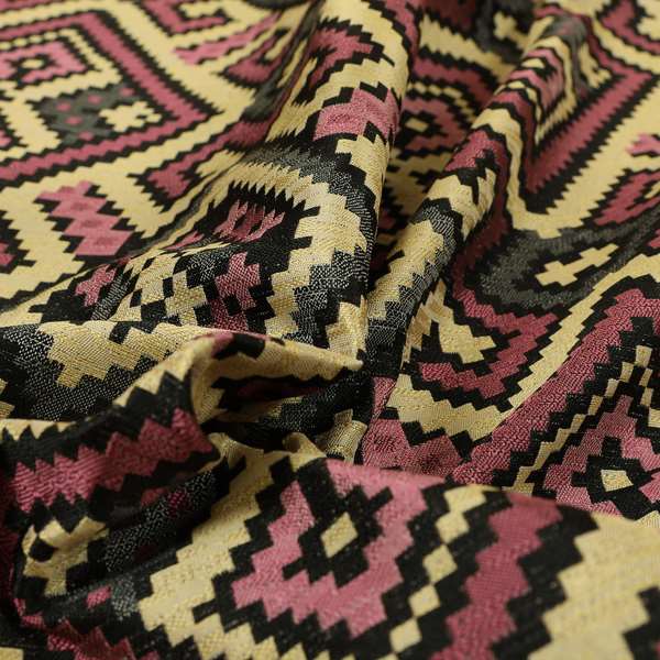 A02137 Black Beige Pink