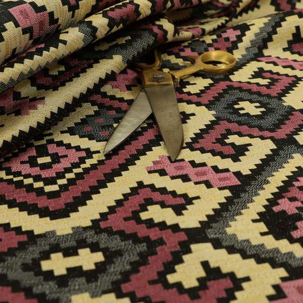 A02137 Black Beige Pink