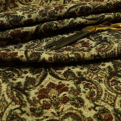 A00787 Beige Black Red