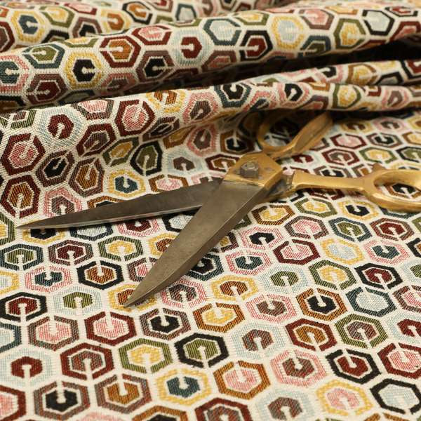 A00811 White Multi Coloured