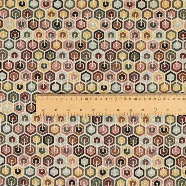 A00811 White Multi Coloured