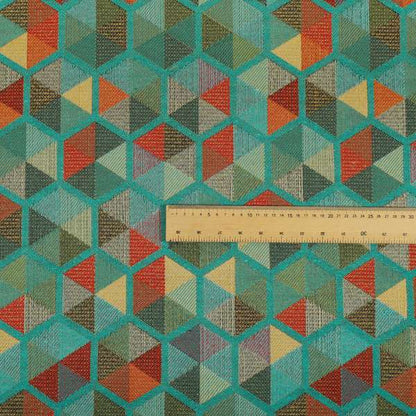 A00377 Teal Multicolour
