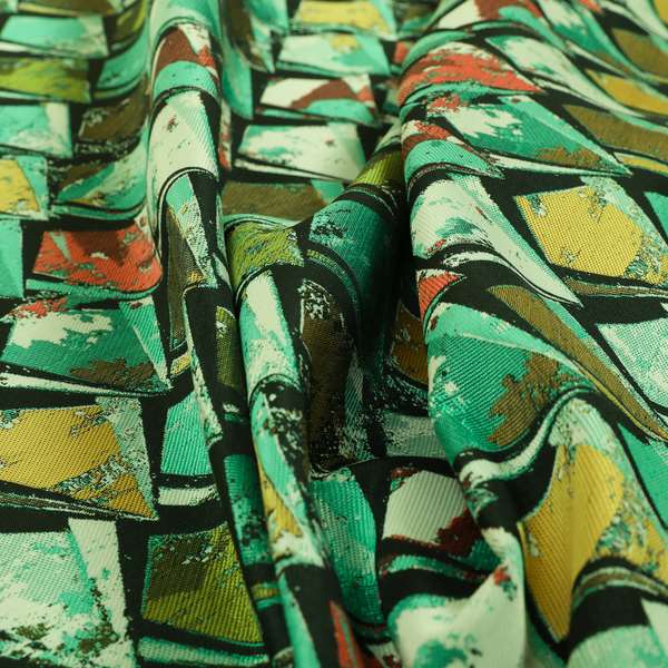 A02025 Teal Green Yellow