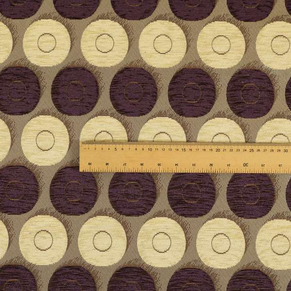 A01037 Gold Beige Purple