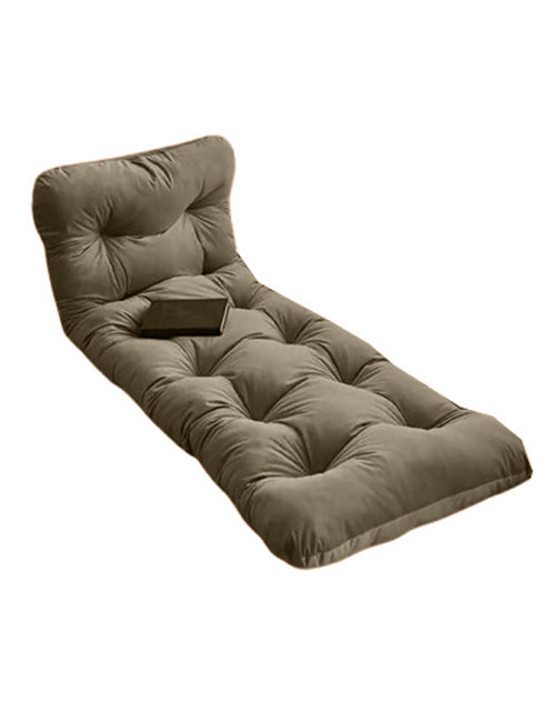 Champagne Fluid velvet floor seating
