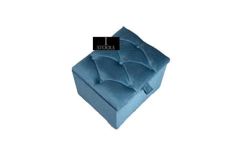 Aqua Blue Box Top View