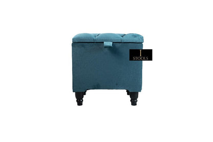 Stylish Aqua Blue Small Storage Box