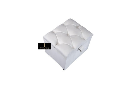 Creamy White Ottoman seat 