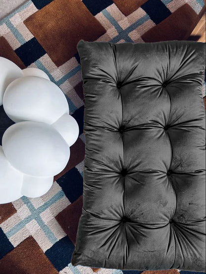 Multicolour small VELVET FLOOR SEATING