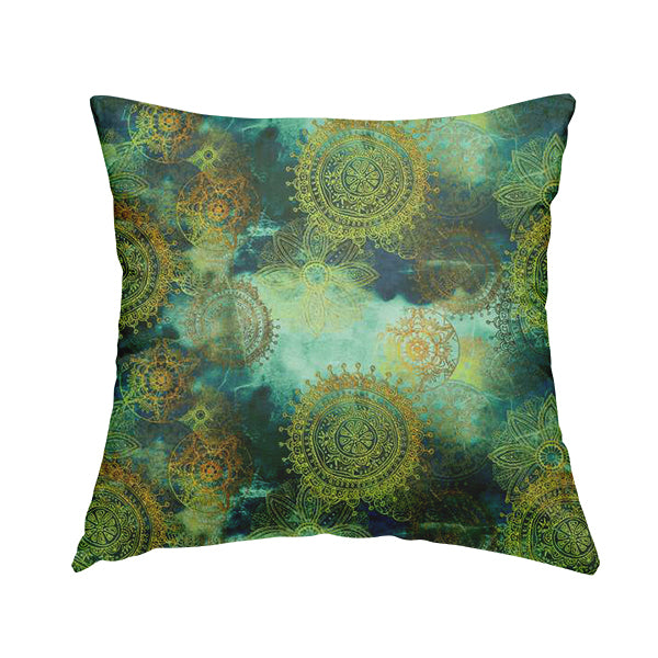 A01619 Blue Ocean Green Yellow